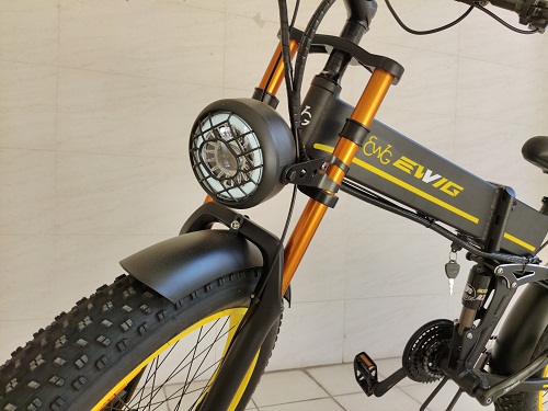Suspension frok with light,4.0 fat tire