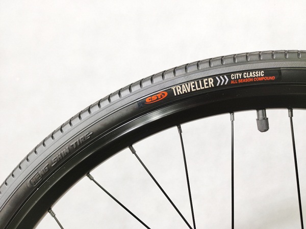carbon gravel e bike CST wheel