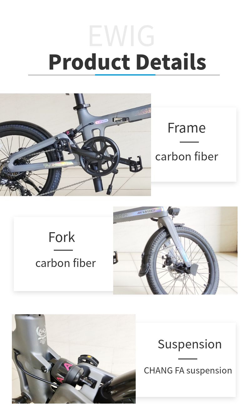 light weight electric folding bike